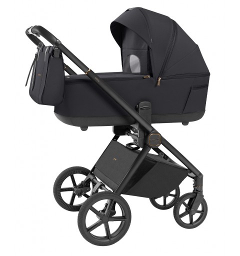 Carrello Ultra - wózek wielofunkcyjny, zestaw 2w1 z opcją 3w1 i 4w1 | CRL-6527 Basalt Black